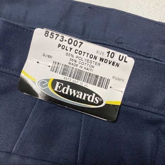 EDWARDS Tactical Style Pants Women’s Size 10 Blue New With Tags - Picture 5 of 9